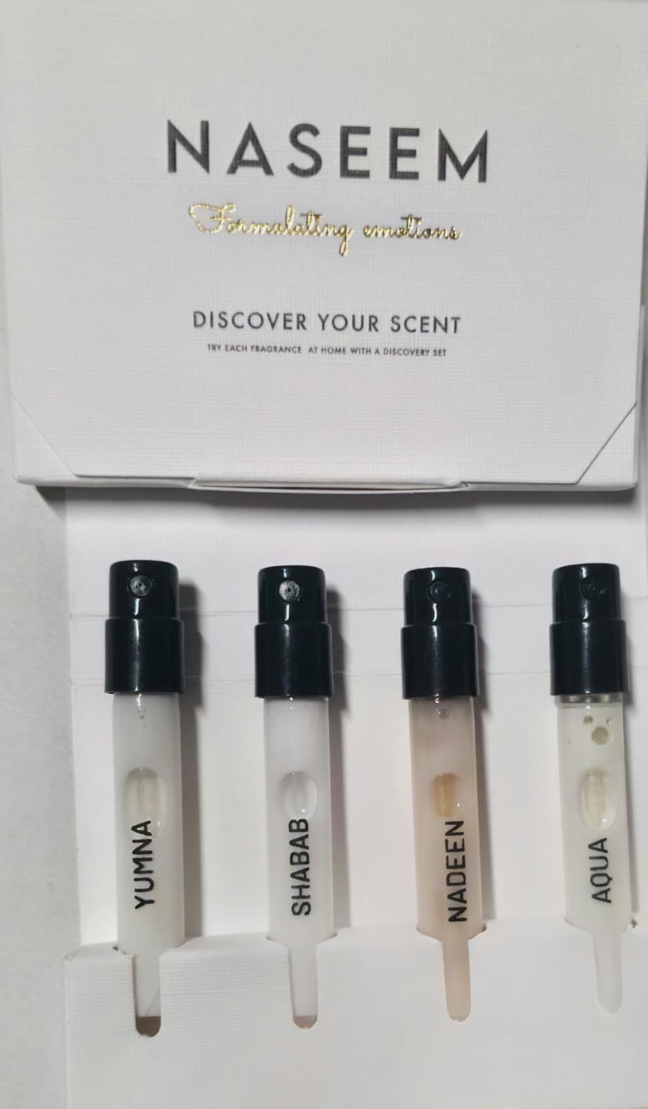 DISCOVERY SET FOR OUD TYPE 1 (AQUA / NADEEN / SHABAB / YUMNA)