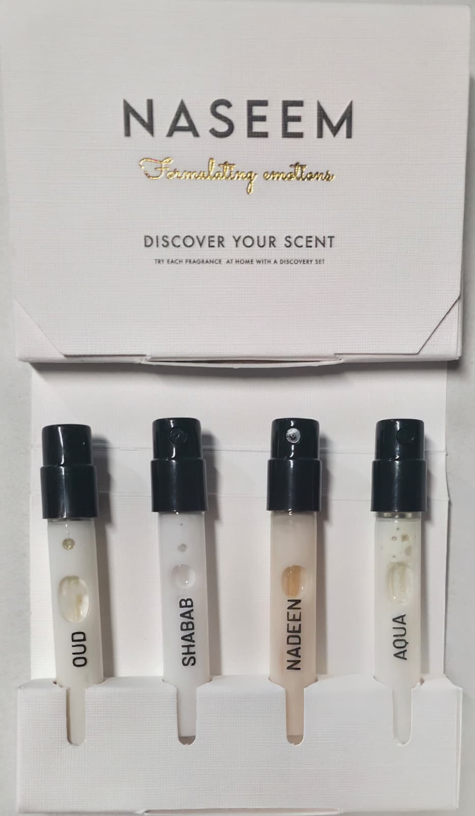DISCOVERY SET FOR  OUD TYPE 2 (AQUA / NADEEN / SHABAB / OUD)